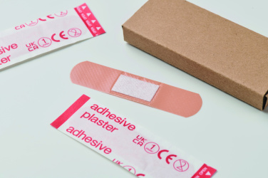 Logo trade promotional merchandise photo of: 15 pieces adhesive plasters